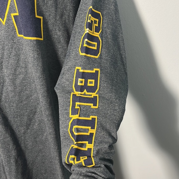 • Michigan Long Sleeve Shirt University of Michigan Go Blue - Picture 4 of 9